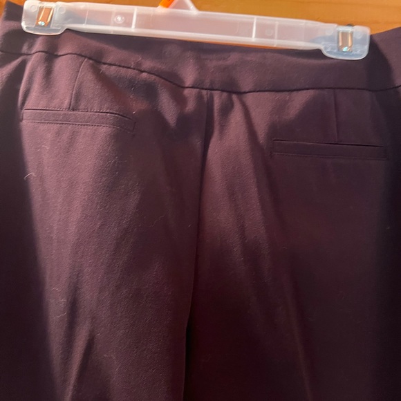NWT Rafaella Two-Way Stretch Wine Dress Trousers -size 8 - Picture 5 of 8